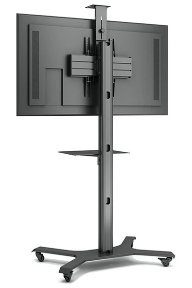 Cletech Tekerlekli LCD Tv / Monitor Standı Sehpası 32"-65" - 2