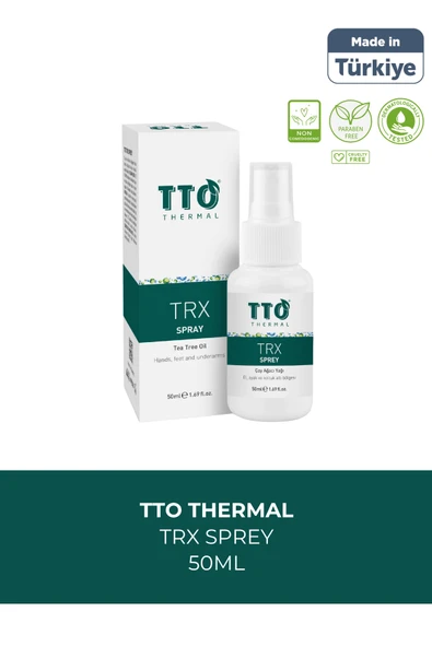 Tto Trx El,ayak, Koltuk Altı Terleme Önleyici Sprey 50 ml (çay Ağacı Yağı / Tea Tree Oil )