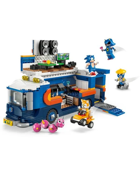 Lego Sonic the Hedgehog Sonic Takımı Komuta Kamyonu 747 Parça 77006 - Resim 2