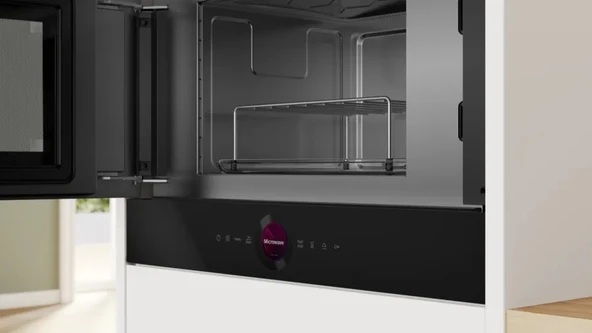 Bosch BEL7321B1 Serie 8 21 L Ankastre Mikrodalga Fırın Siyah - Resim 2