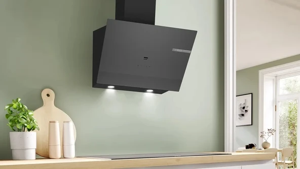 Bosch DWK67PJ70T Cam Yüzey Duvar Tipi Davlumbaz Gri - Resim 2