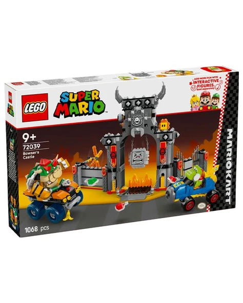 Lego Super Mario Mario Kart Bowser Kalesi 1068 Parça 72039 ürün görseli 1