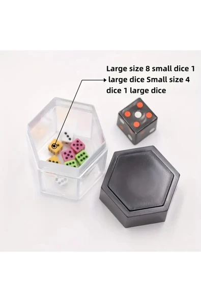 İB GLOBAL Patlayıcı Zar Sihir Numarası - Çiftler, Parti Performansları & Hediyeler İçin Mükemmel, Akrilik, - Resim 3