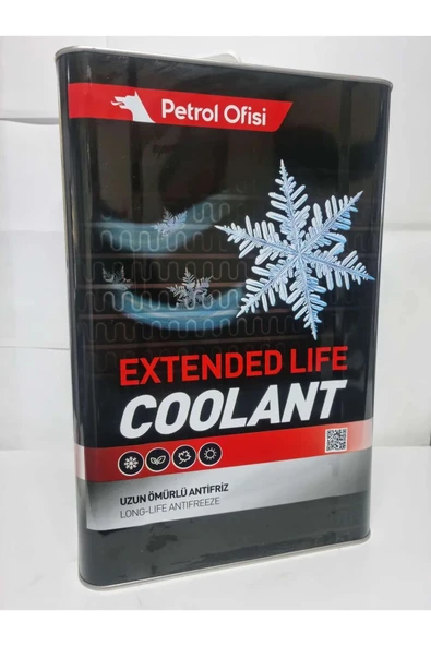 Petrol Ofisi Kırmızı Organik Antifriz 15 KG 8.AY 2025 ÜRETİM - 1