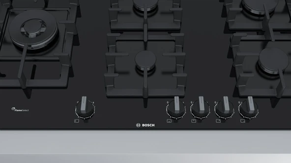 Bosch PPS9A6B90 Ankastre Ocak Si̇yah Siyah - Resim 2