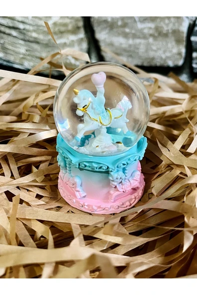 İB GLOBAL Unicorn Küçük Boy Kar Küresi - 2