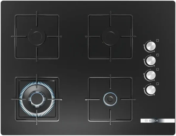 Bosch POH7C6O12O Wok Gözlü Cam Ankastre Ocak Siyah ürün görseli