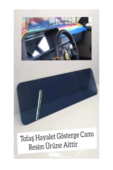 İB GLOBAL Tofaş Hayalet Gösterge Camı Siyah Cam Filmi - 2