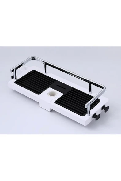 İB GLOBAL Banyo Duş Organizer Sabunluk Metalik Korumalı - 1
