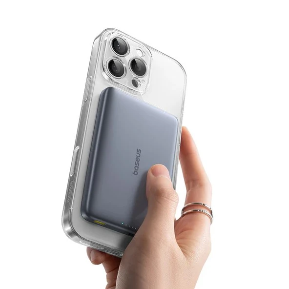 BASEUS PICOGO ULTRA-SLIM QI2 P.BANK 10000MAH TITAN - 2