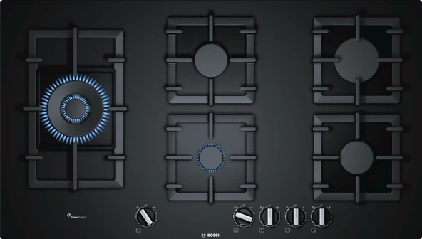 Bosch PPS9A6B90 Ankastre Ocak Si̇yah Siyah ürün görseli