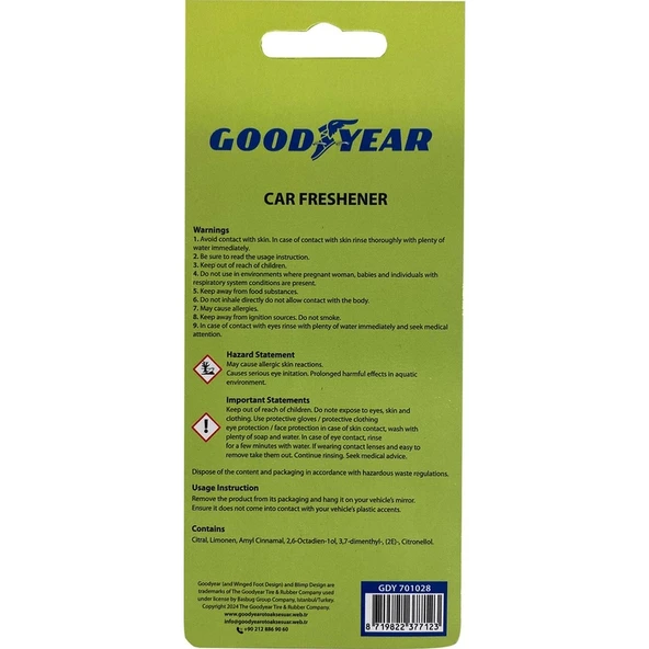 Karton Araç Oto Kokusu ürün görseli 1