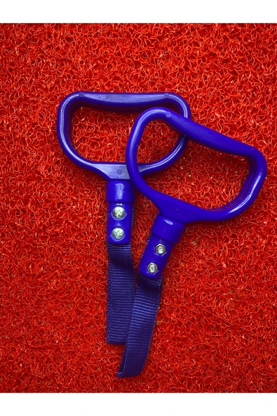 İB GLOBAL Dekoratif Mavi Renk Dönerli El Tutamaç Aksesuar 2'li ürün görseli