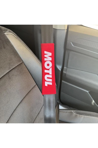 İB GLOBAL Motul Kırmızı Emniyet Kemer Pedi 2 Adet #20 - 1