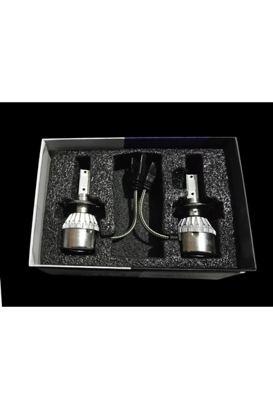 İB GLOBAL H7 BUZ MAVİ ŞİMŞEK ETKİLİ LED - Resim 2