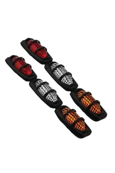 İB GLOBAL Araba Kapı Çarpma Koruma Bademi Reflektörü Oto Kapı Koruyucu Reflektör ürün görseli