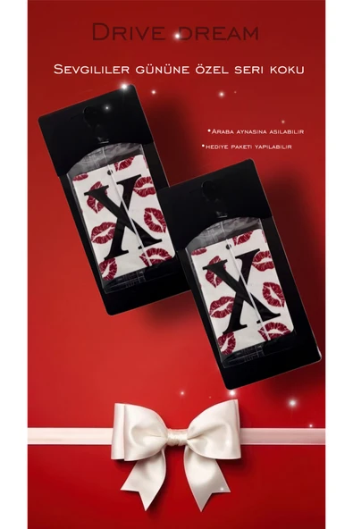 İB GLOBAL Öpücüklü X Koku Sevgililer Gününe Özel Paketleme-1 Adet - Resim 2