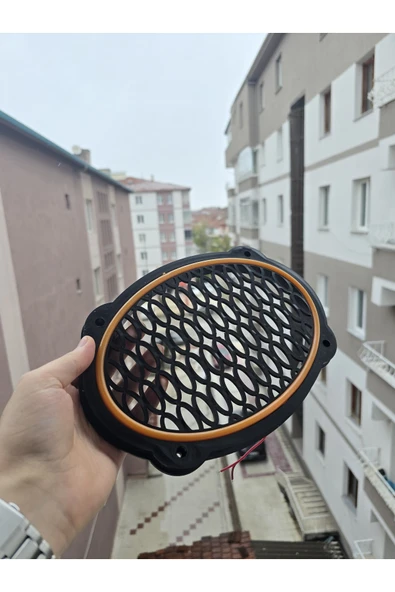 İB GLOBAL Hoparlör Kapağı Işıklı Oval 1 adet ürün görseli