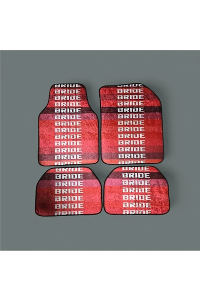 İB GLOBAL DEKOR BASKILI OTO HALI PASPAS TAKIMI ürün görseli