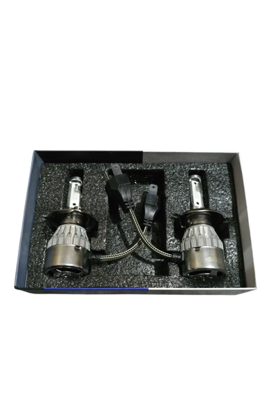 İB GLOBAL BUZ MAVİ H4 ŞİMŞEK ETKİLİ LED XENON - Resim 2