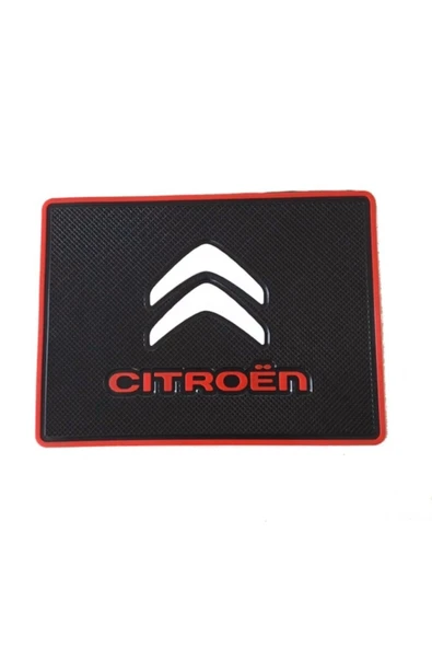 İB GLOBAL Citroen Kaydırmaz Torpido Pedi - Citroen Logolu Kaydırmaz Ped - 1