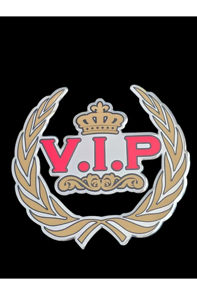 İB GLOBAL Vip Krom Arma Sticker ürün görseli