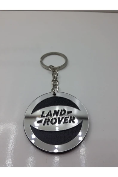 İB GLOBAL Land Rover Krom Pleksi Anahtarlık - 1