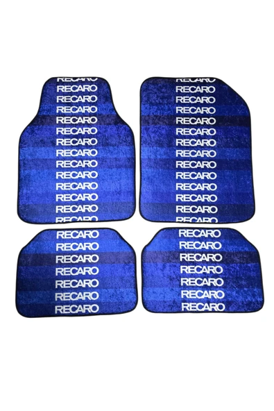 İB GLOBAL DEKOR BASKILI OTO HALI PASPAS TAKIMI ürün görseli