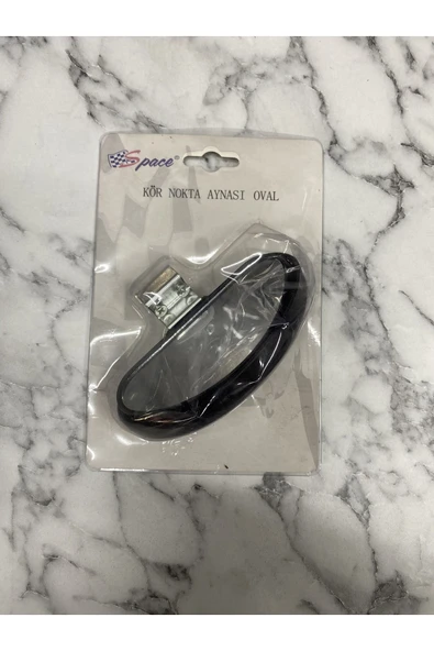 İB GLOBAL Oto Araç Araba Ayna Ek Kör Nokta Aynası Eğitmen Aynası OVAL(10x4 CM) - 1