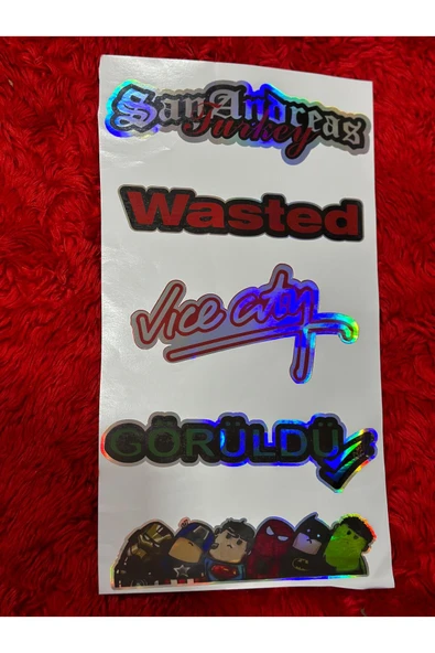 İB GLOBAL HOLOGRAMLI ETİkET ARABA ARKA CAM YAZILARI HOLOGRAMLI YENİ SERİ YENİ MODEL ürün görseli