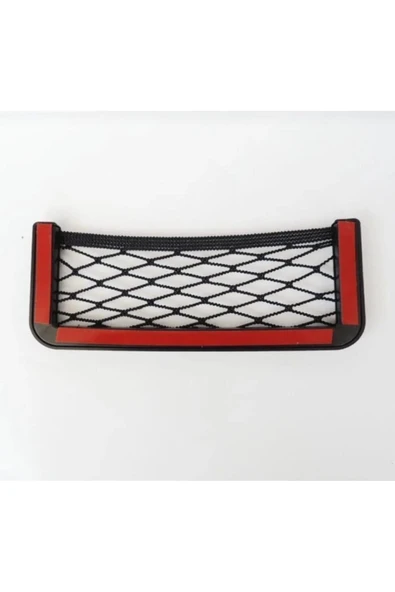 İB GLOBAL Oto Cep Telefonu Ve Malzeme Filesi Araç Içi Fileli Ceplik Malzeme Filesi - Resim 5