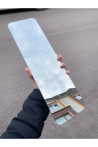 İB GLOBAL Tofaş Hayalet Gösterge Camı - Gümüş Gri - Kalın Aynalı Cam - Resim 6