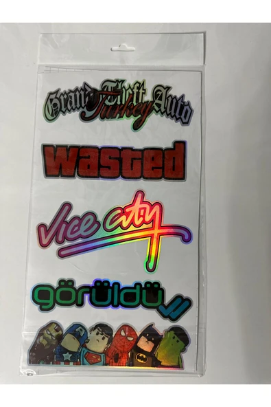 İB GLOBAL HOLOGRAMLI ETİkET ARABA ARKA CAM YAZILARI HOLOGRAMLI YENi - Resim 3