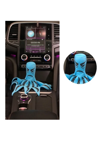 İB GLOBAL Vites Körüğü Süsü ahtapot pelüş 5 Çeşit ürün görseli