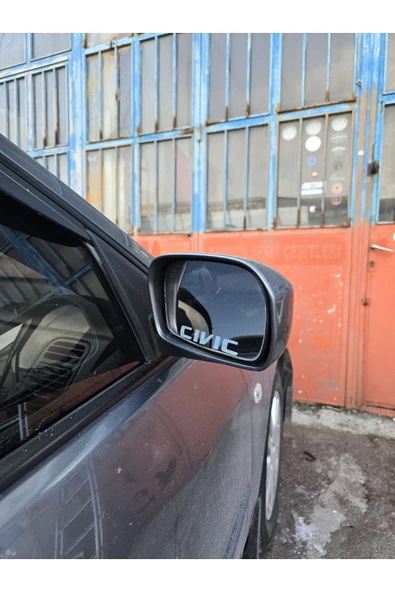 İB GLOBAL Honda Cıvıc Ayna Yazısı Hologram Çift - Resim 4