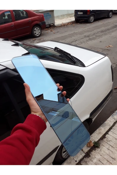 İB GLOBAL Tofaş Hayalet Gösterge Camı Mavi Aynalı - Resim 3