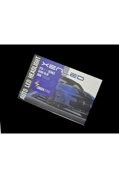 İB GLOBAL BUZ MAVİ H4 ŞİMŞEK ETKİLİ LED XENON ürün görseli