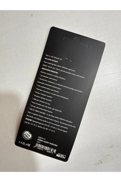 İB GLOBAL X Öpücüklü Ayna Kokusu Lastikli Asma İpli - Resim 2