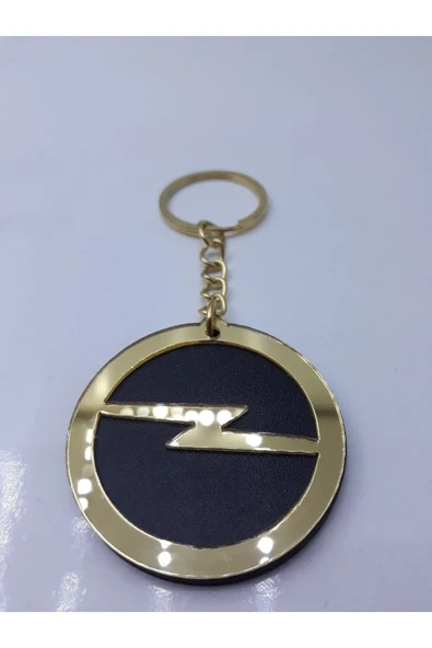 İB GLOBAL Opel Gold Pleksi Anahtarlık - 1