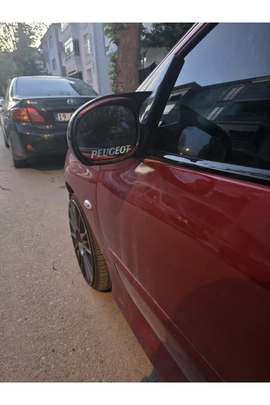 İB GLOBAL PEUGEOT AYNA HOLOGRAM YAZISI 2 ADET - Resim 4