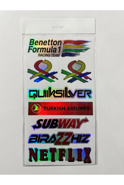 İB GLOBAL HOLOGRAM ETİKET ARKA CAM YAZILARI HOLOGRAMLI YENİ MODEL YENİ SERİ BENETTON - 2