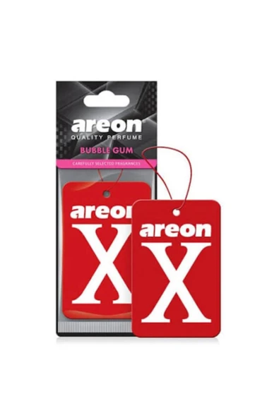 İB GLOBAL Areon X Bubble Gum Asma Kâğıt Koku Araba Kokusu 3’lü Set ürün görseli