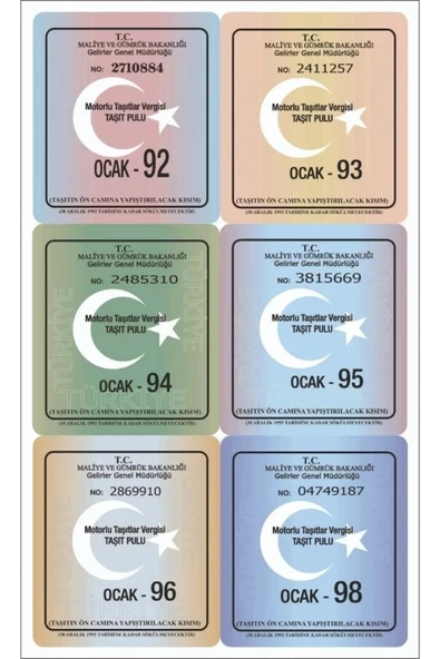 İB GLOBAL Tofaş Vergi Pulu ürün görseli