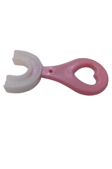 İB GLOBAL Bebek Ve Çocuk Diş Fırçası Pembe Renk - 4