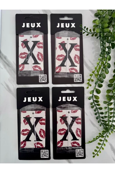 İB GLOBAL X Öpücüklü Ayna Koku 4’lü Paket- Oto Kokusu X Öpücüklü ürün görseli