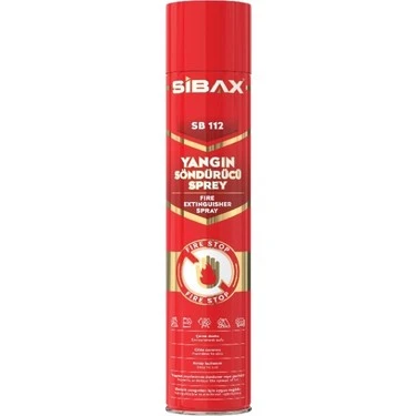 SİBAX  SB112 YANGIN SÖNDÜRÜCÜ SPREY 1000ML ürün görseli 1