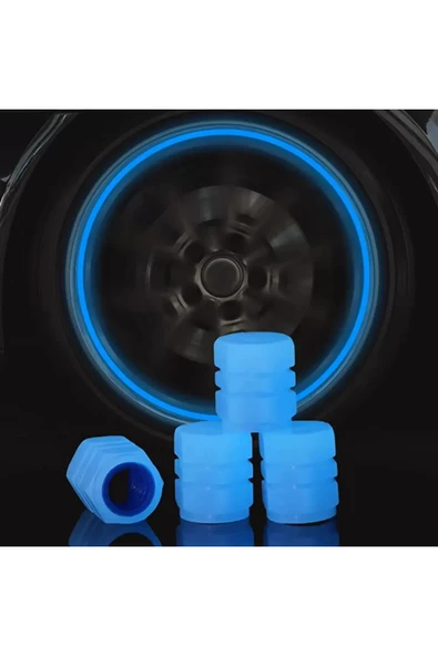 İB GLOBAL Fosforlu Sibop Kapağı Seti Mavi ürün görseli