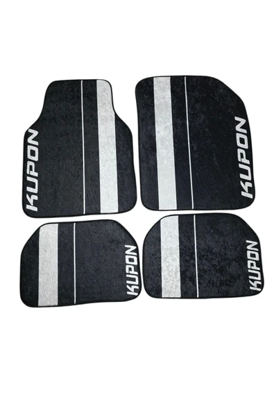 İB GLOBAL DEKOR BASKILI OTO HALI PASPAS TAKIMI ürün görseli