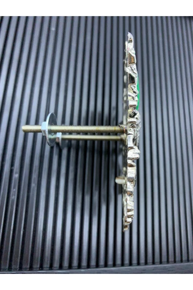 İB GLOBAL Osmanlı Tuğrası Plastik Arma Tuğra Civatalı Panjur Arması Gri 1 Adet - Resim 2