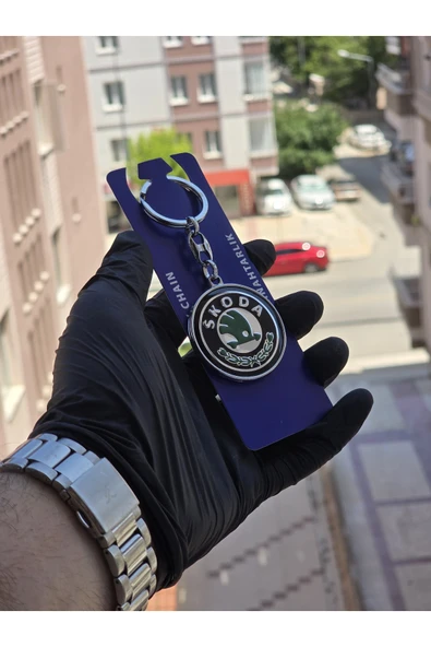 İB GLOBAL Skoda Oto Anahtarlık Lüks #8. - 1